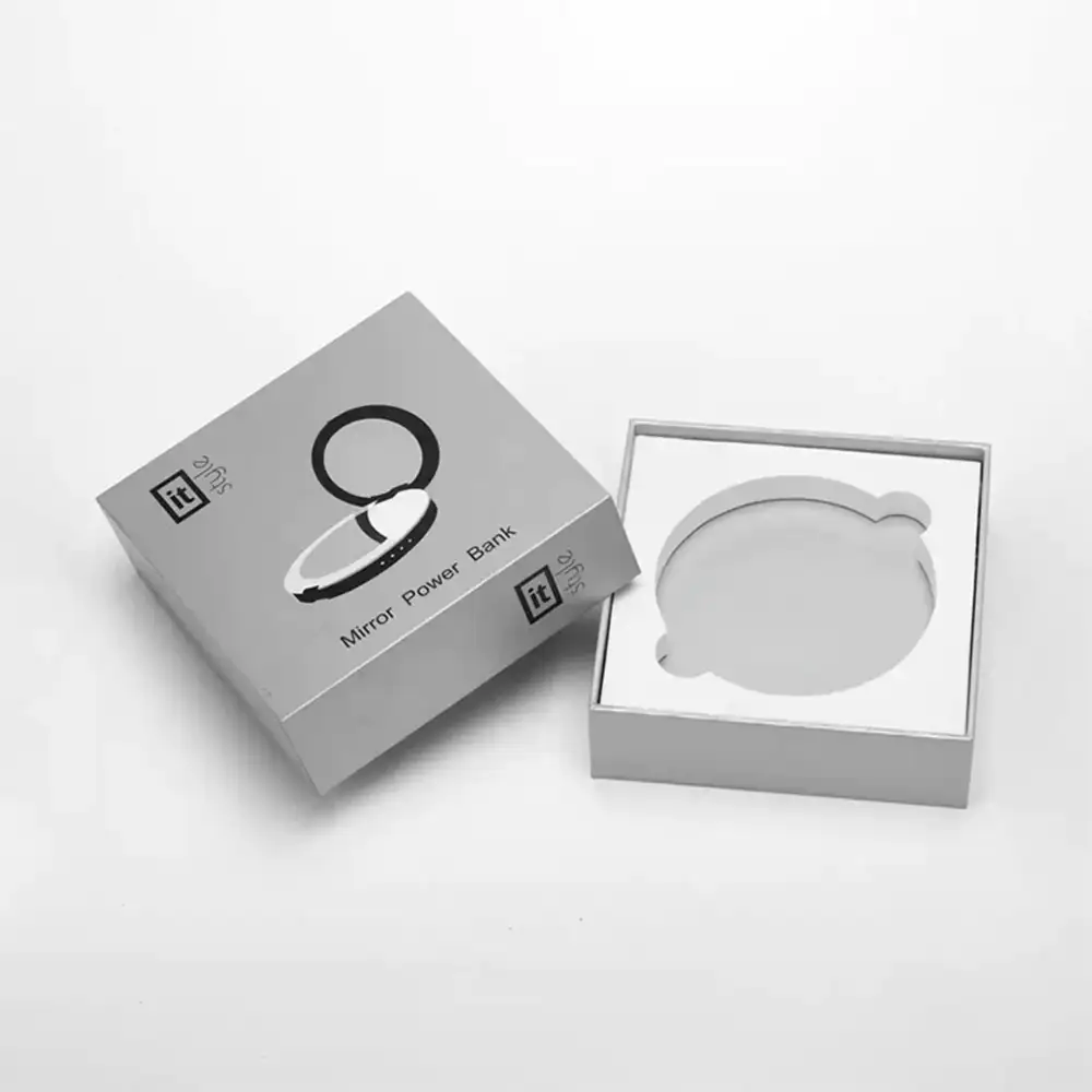 2 piece rigid boxes with foam padding