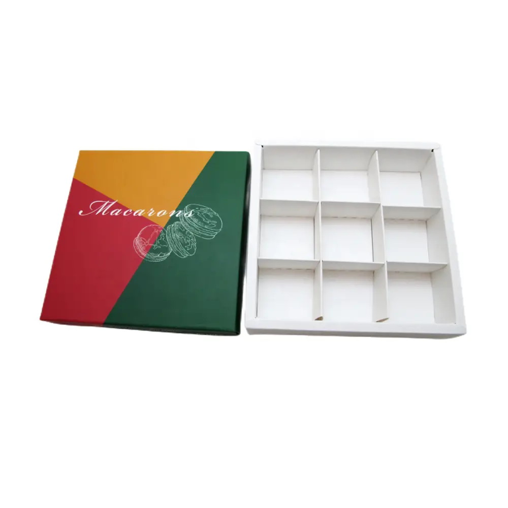 carboard bakery boxes with dividers