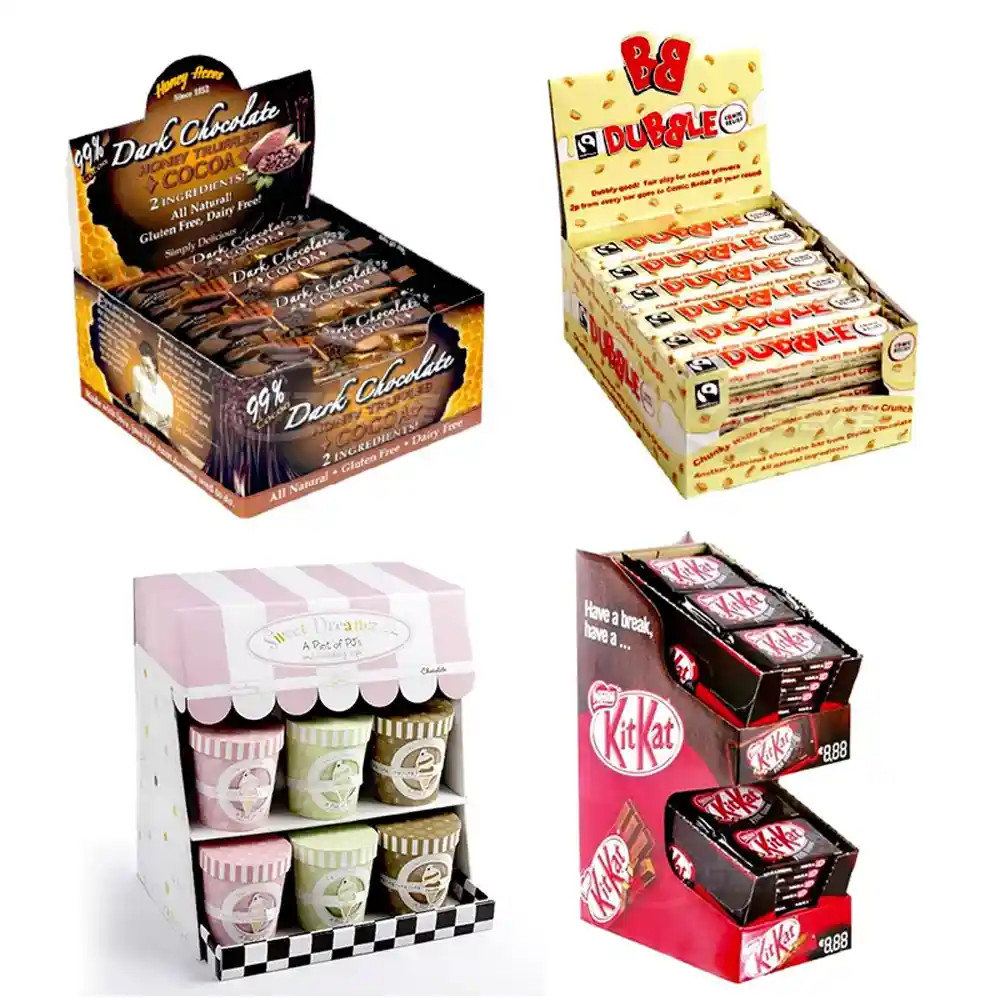 cardboard product display boxes
