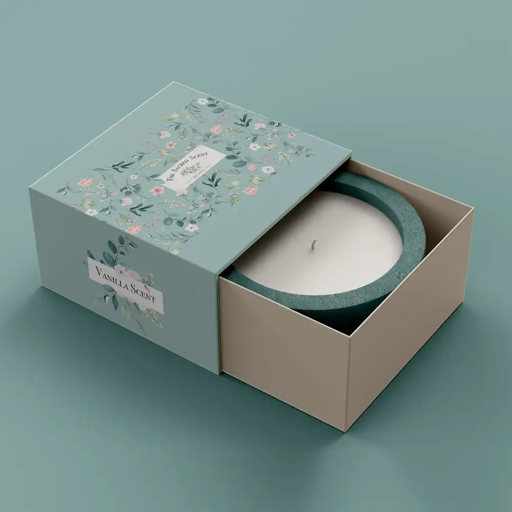 custom candle packaging boxes
