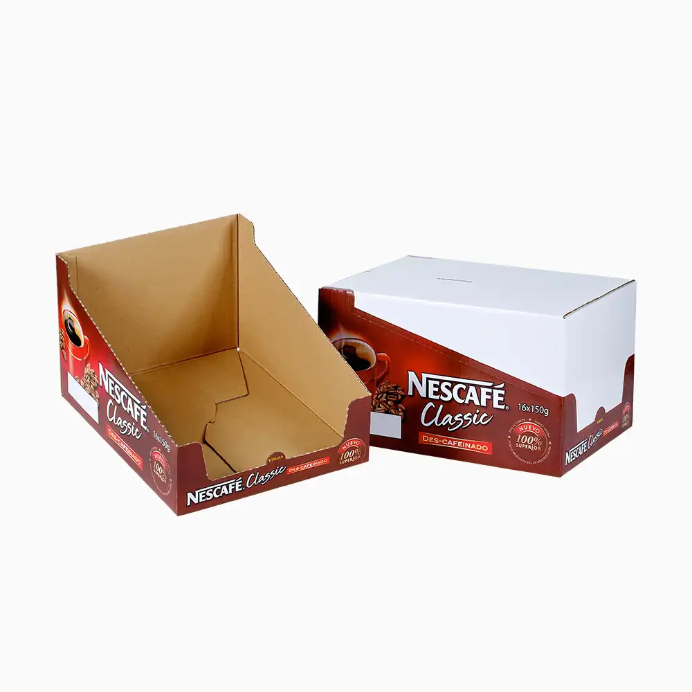 custom cardboard printed displays