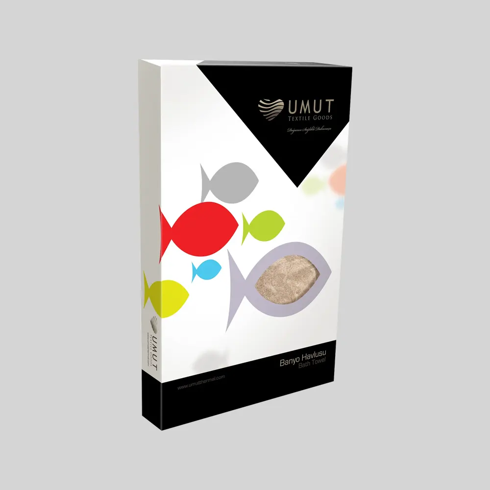 custom printed bath towel boxes