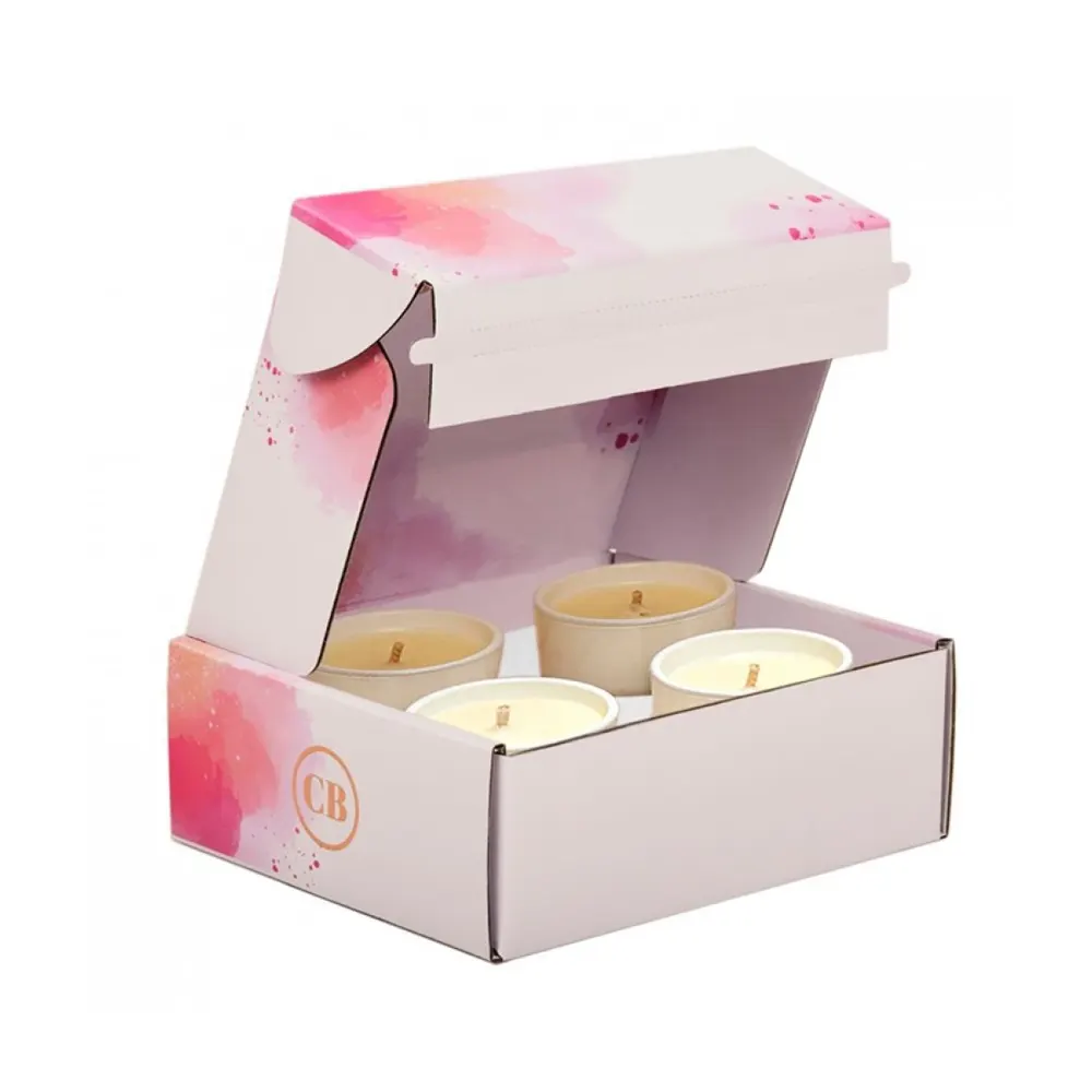 custom printed candle mailer boxes