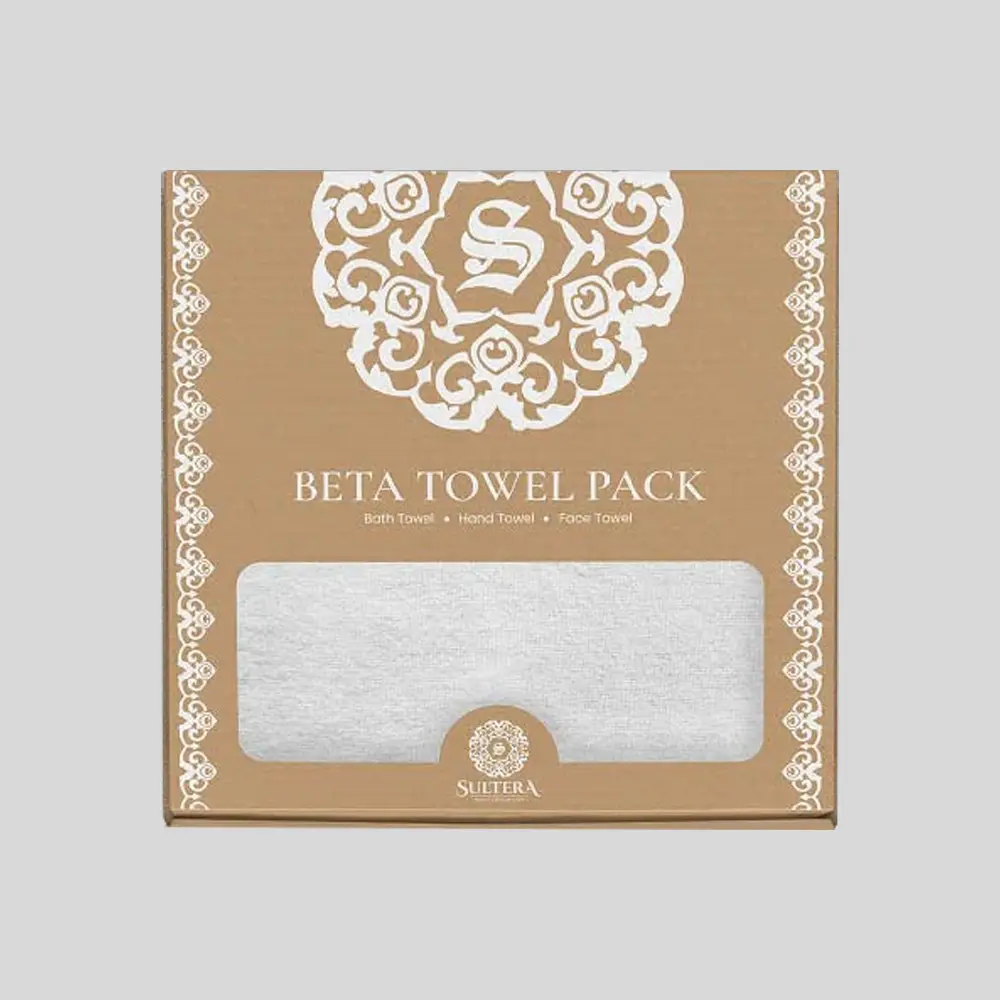 eco-friendly towel packaging