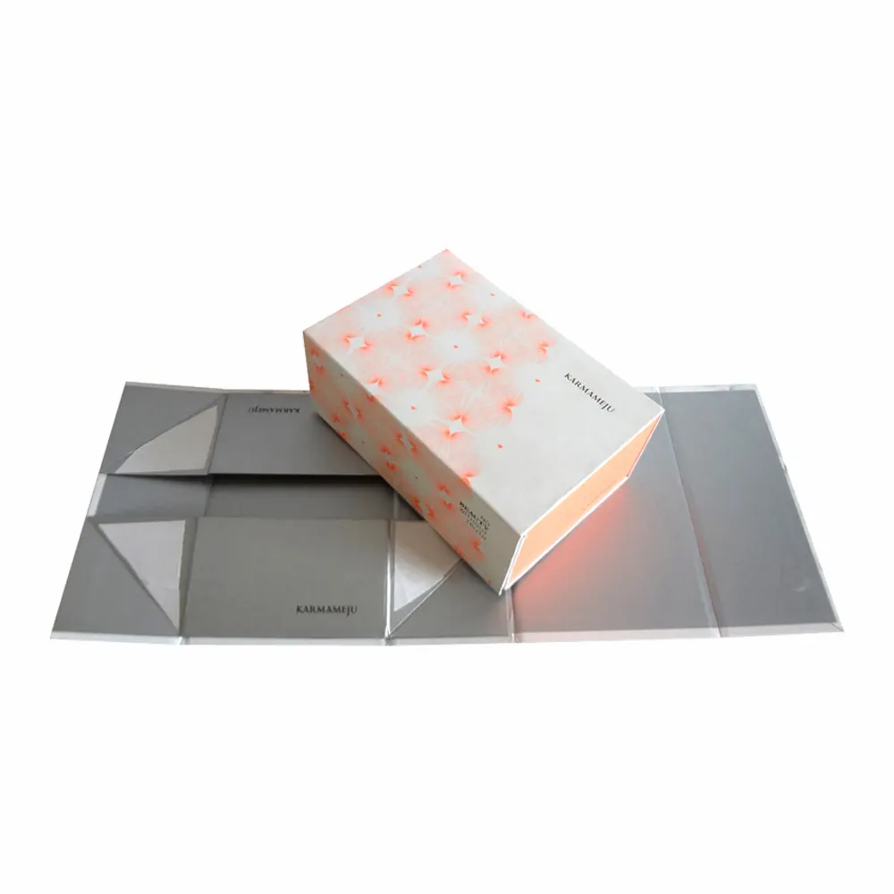 foldable magnetic lid rigid boxes