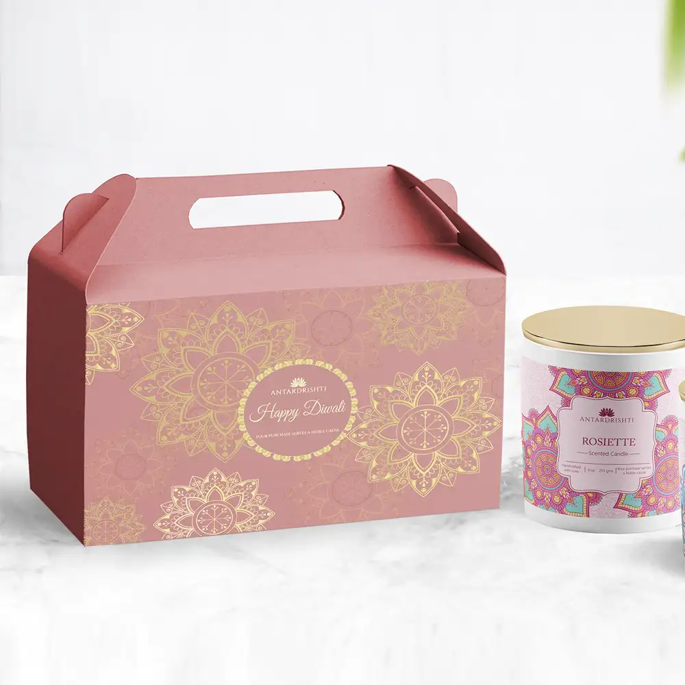 gable candle packaging boxes