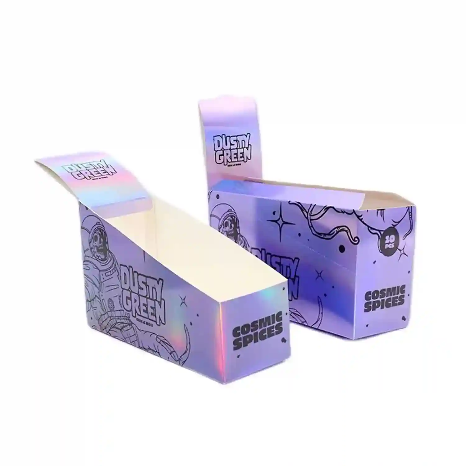 holographic auto bottom display box