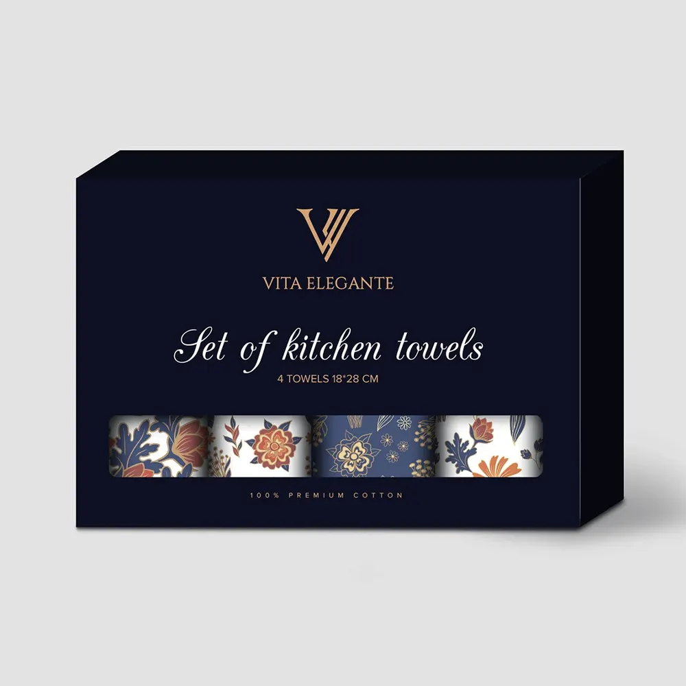 kitchen towel packaging boxes