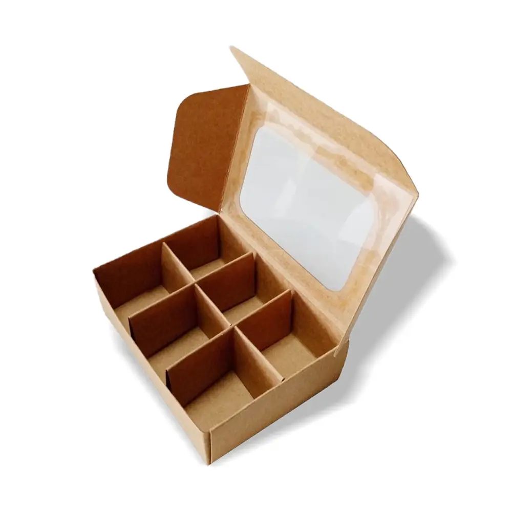 kraft bakey boxes with window