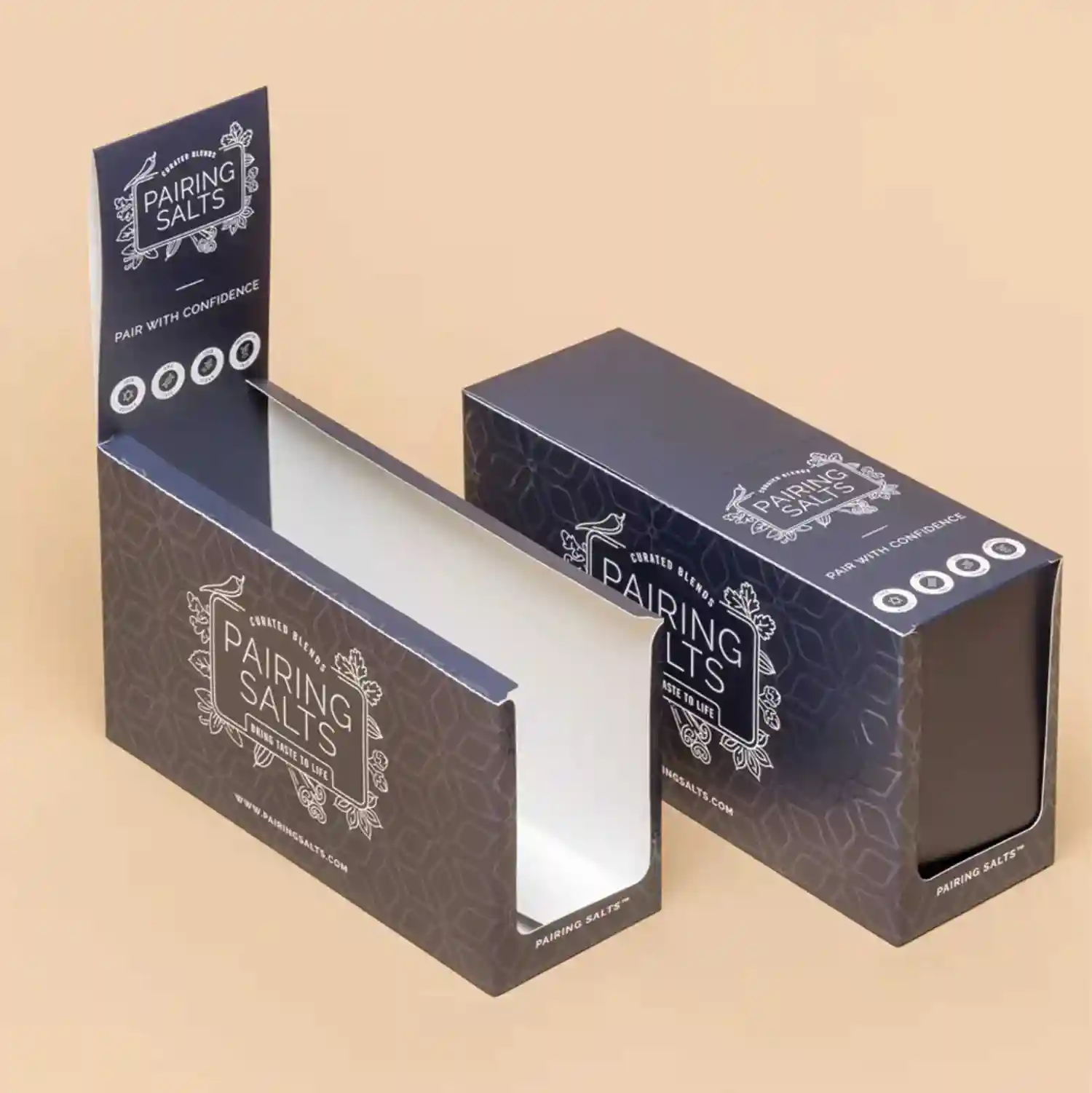 personalized auto bottom display box