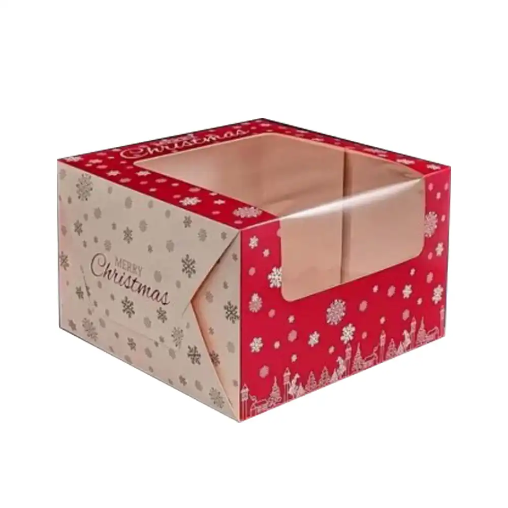 personliazed cake boxes with window