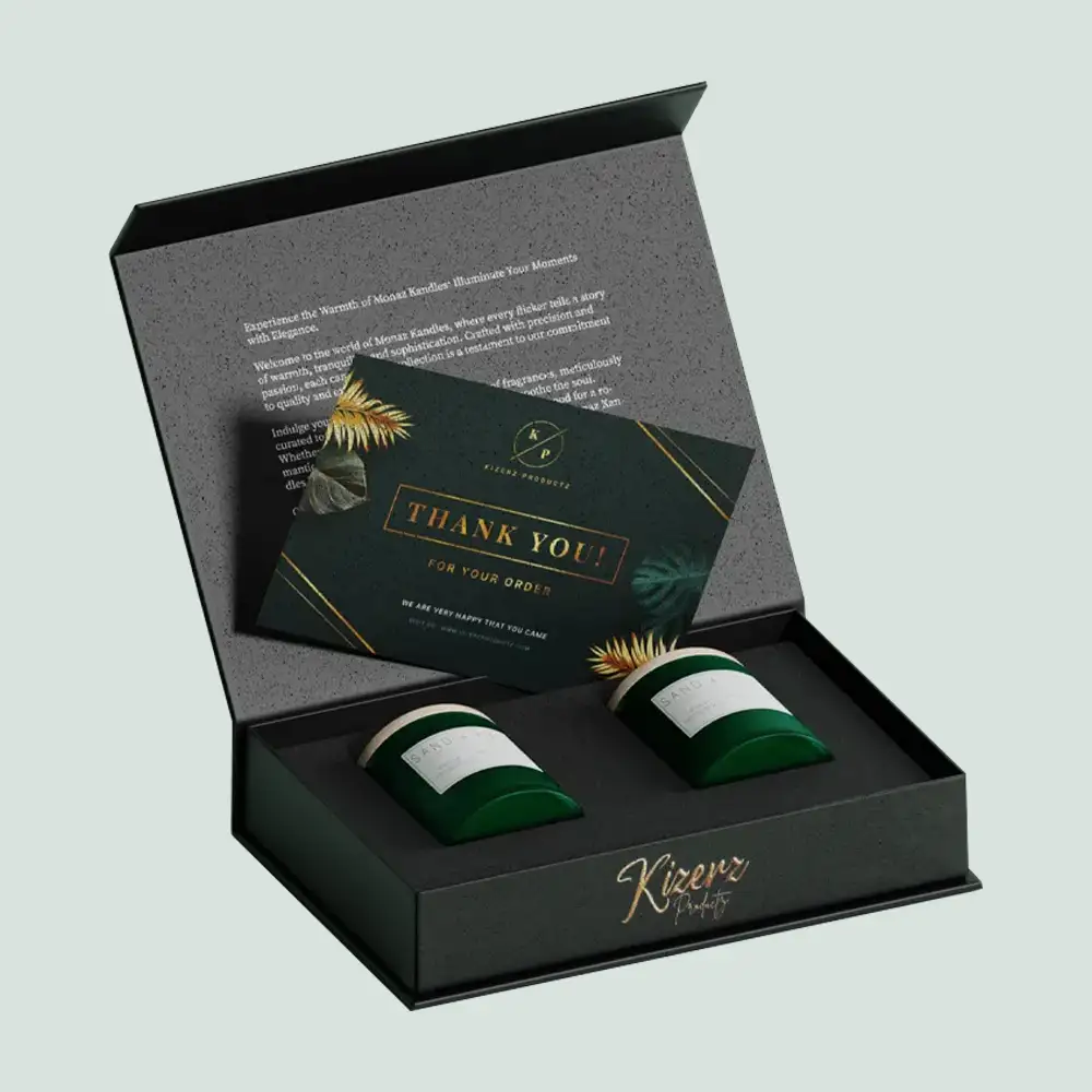 premium candle boxes with inserts