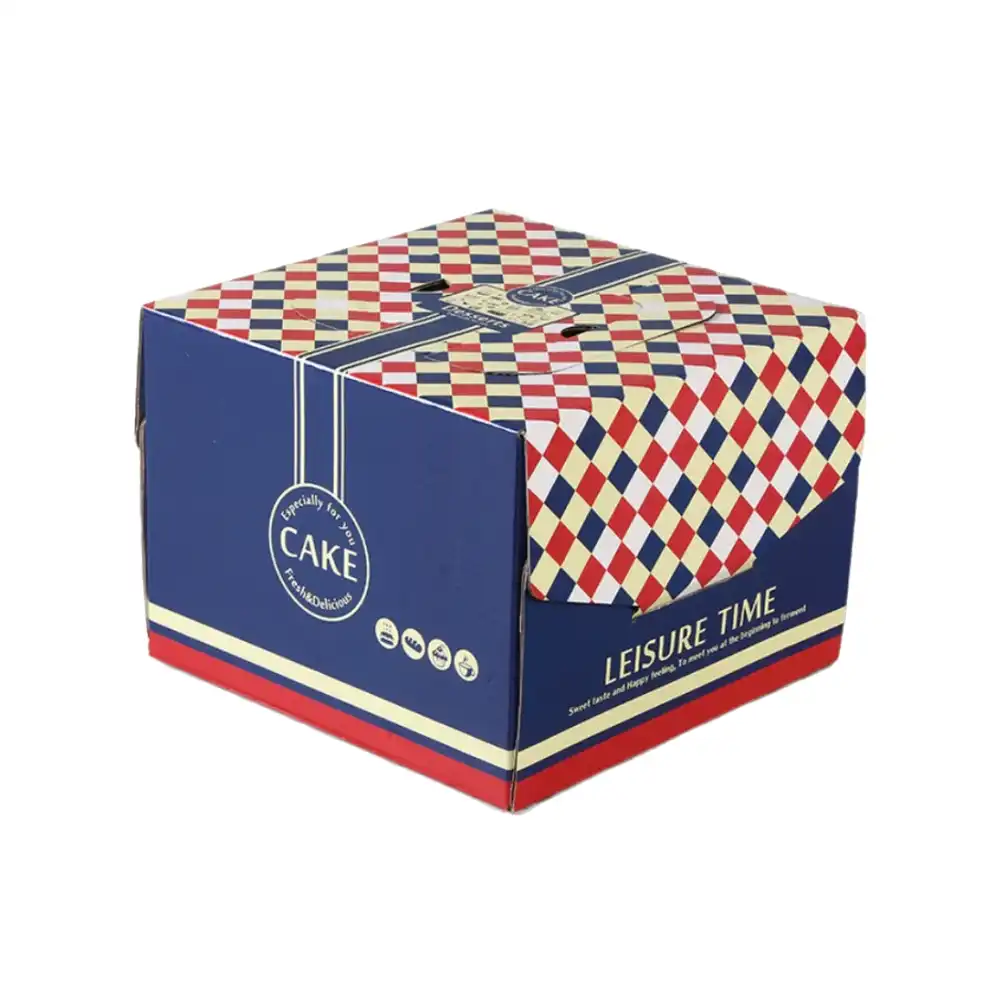 printed cake packaging boxes