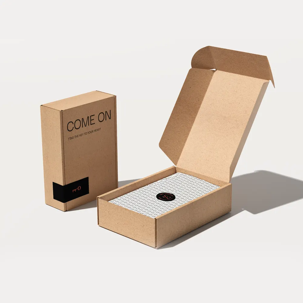 printed kraft mailer packaging