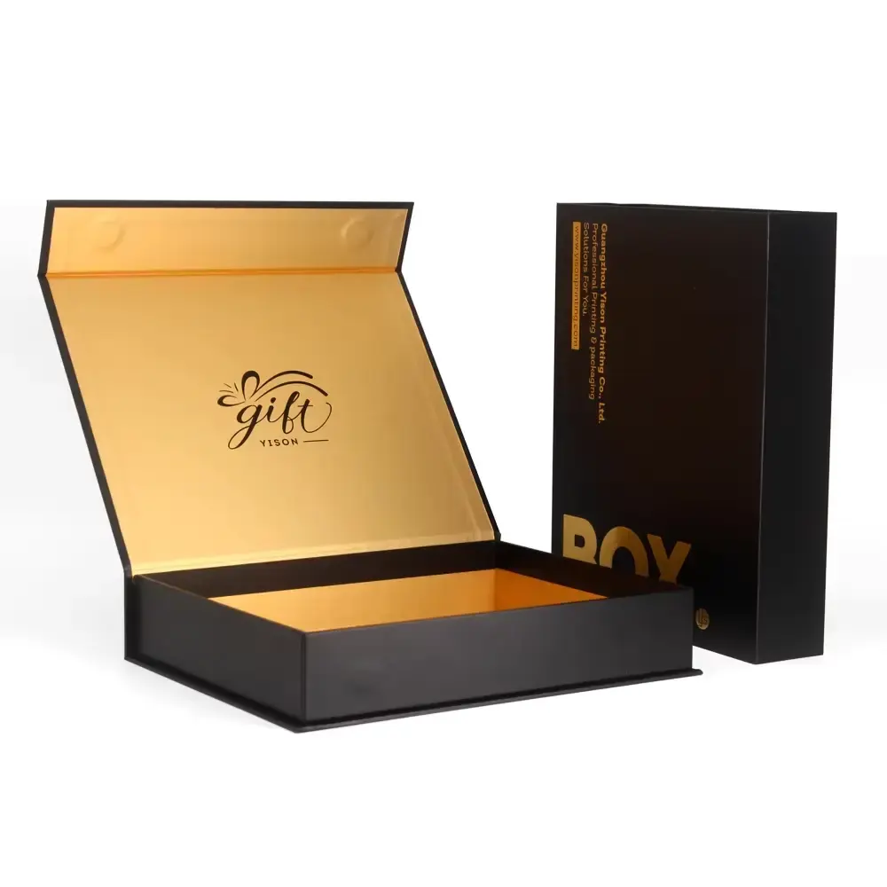 rigid box magnetic closure