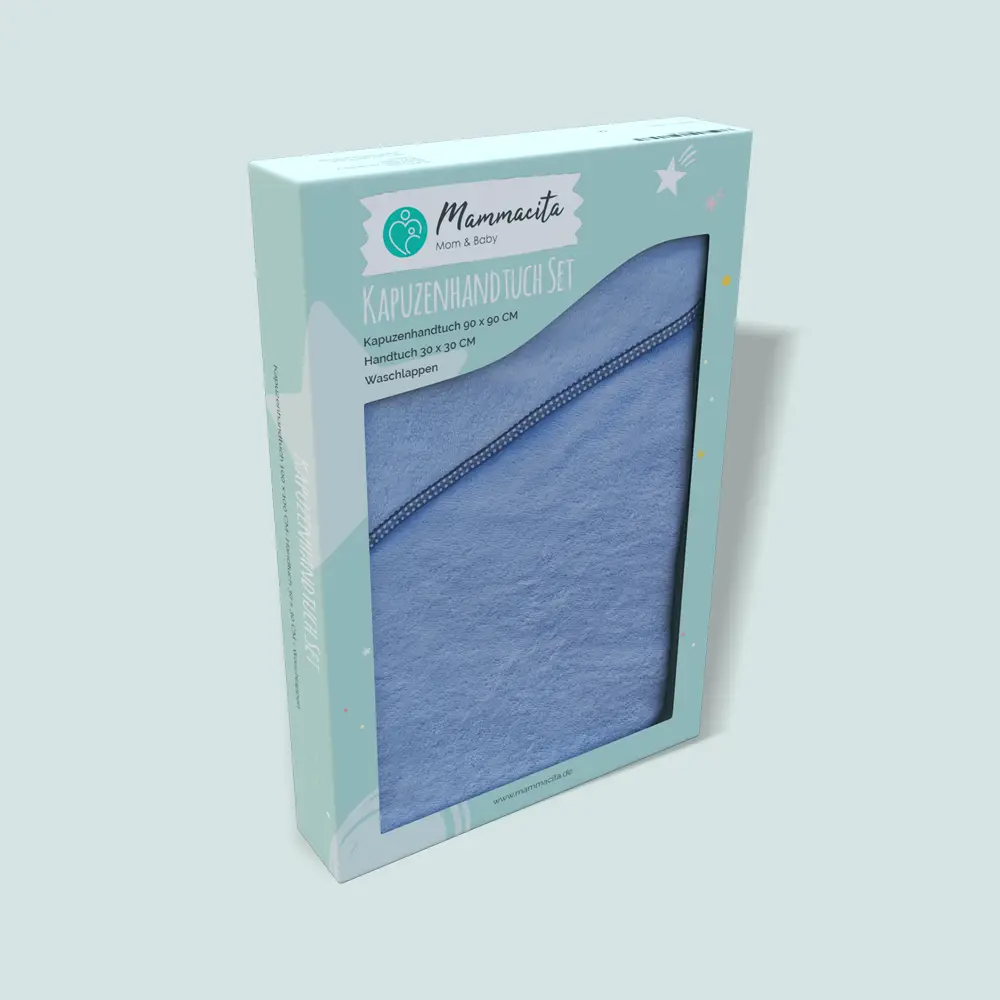 towel boxes with clear PET window