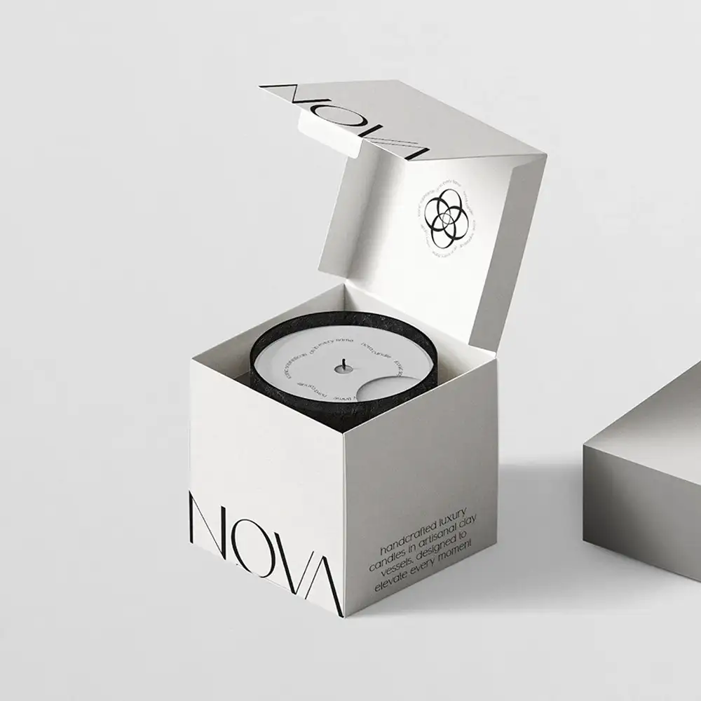 tuck top candle packaging boxes