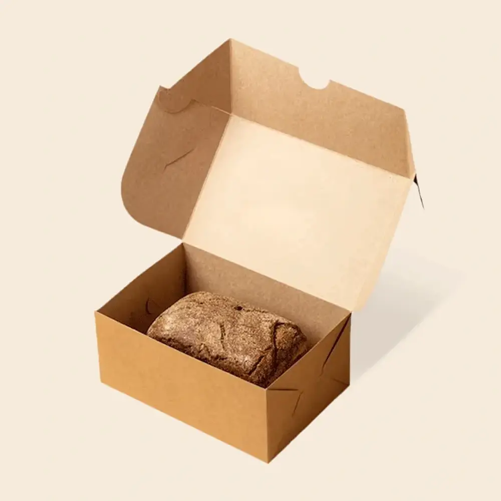 tuck top kraft bakery boxes