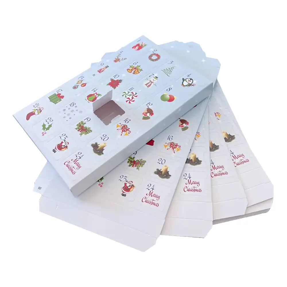 advent calendar box diy