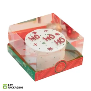 cake box with clear lids