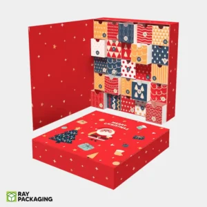 christmas advent calendar box