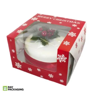christmas cake boxes wholesale