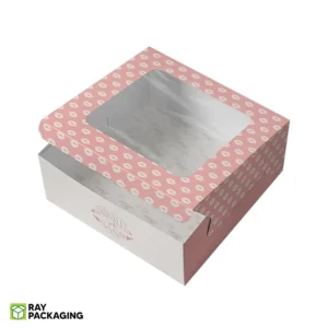 custom cake boxes with window