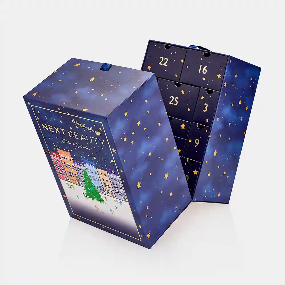 customizable advent calendar box