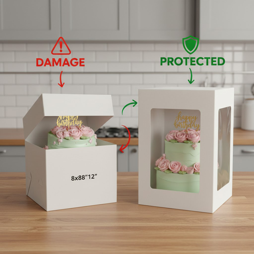 Tall Cake Boxes 12x12x12: Why Bakers Choose Extra Height Packaging