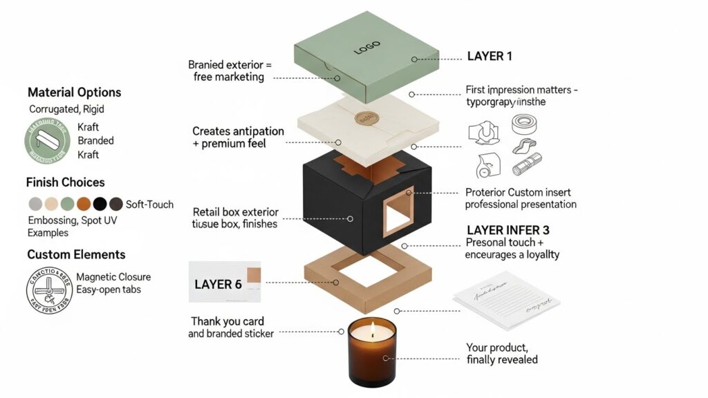 candle packaging anatomy guide