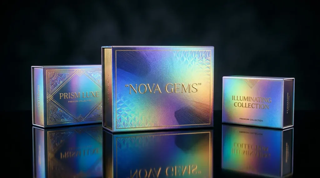 holographic packaging boxes