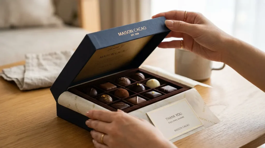 luxury chocolate packaging boxes