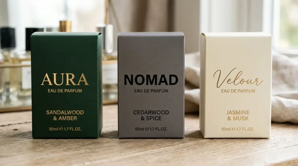 perfume packaging design